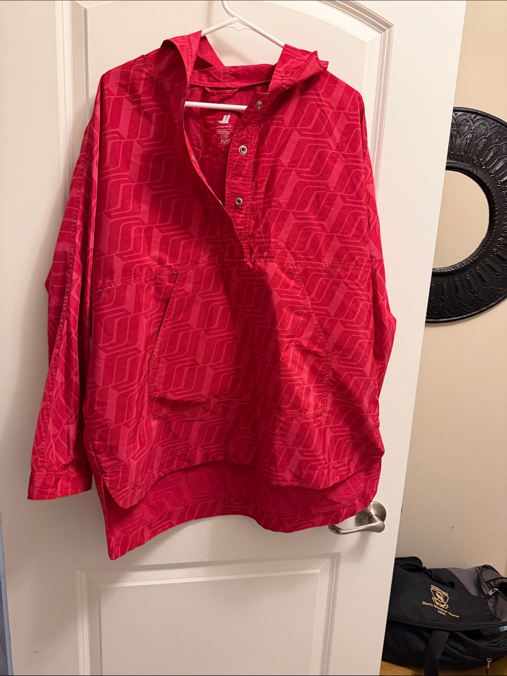 Joe Fresh Hot Pink Hooded Pullover